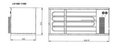 Электронагреватель Lessar LV-HE 1100-6,0-2 E15