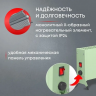 Конвектор электрический ZEDER 15MX-12 GREEN